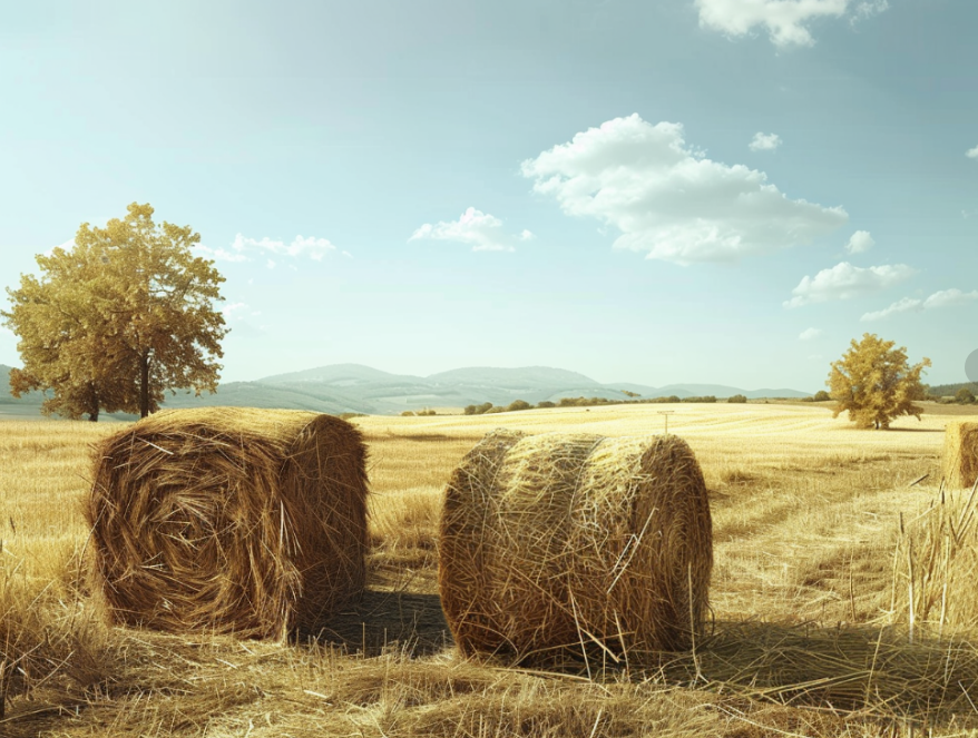 Round Bales and Square Bales